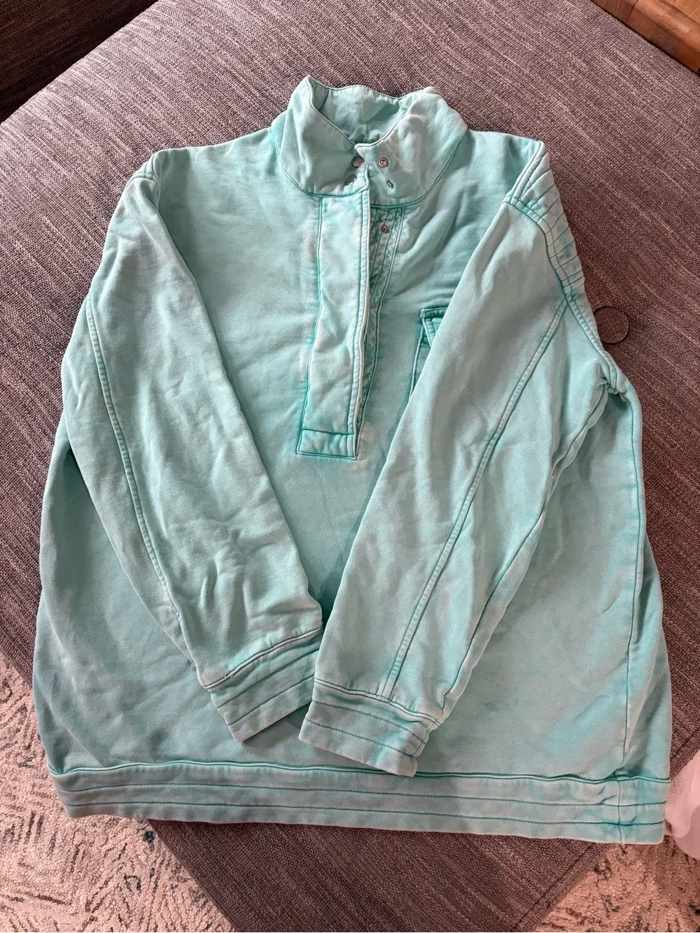 Mint Green Pullover  Top